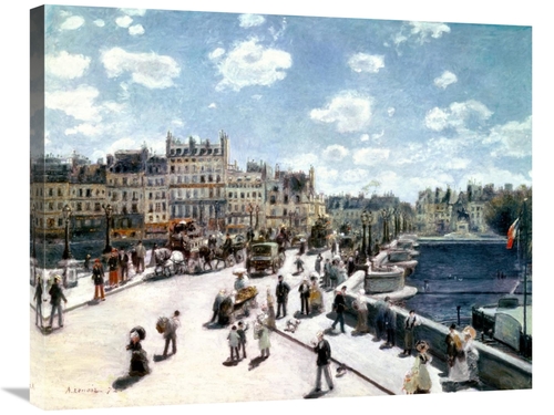 Global Gallery GCS-279663-30-142 30 in. Pont Neuf, Paris Art Print