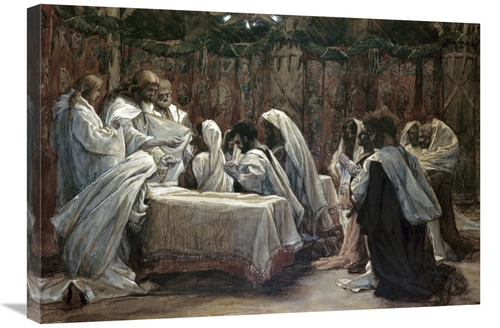 Global Gallery GCS-282895-30-142 30 in. Communion of the Apostles Art 