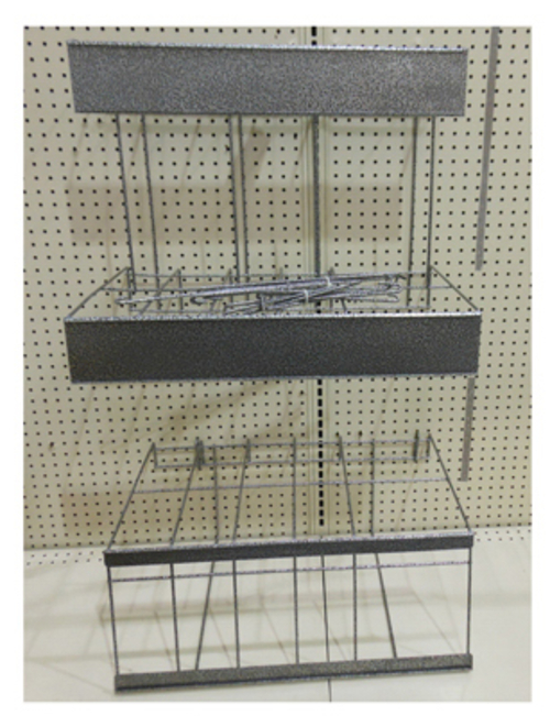 Thermwell RACK1ADJTH 2 ft. Threshold Metal Rack