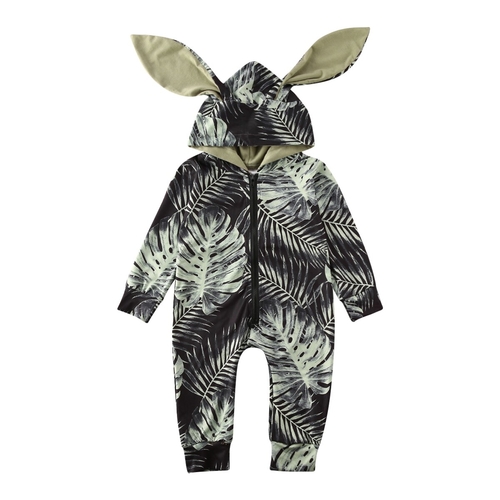 Newborn Baby Boy Girl Romper Clothes Rabbit Ears