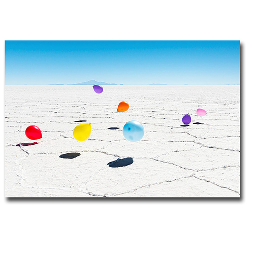 Artistic Home Gallery 2436IE495IG Balloons Three, Salar De Uyuni&#