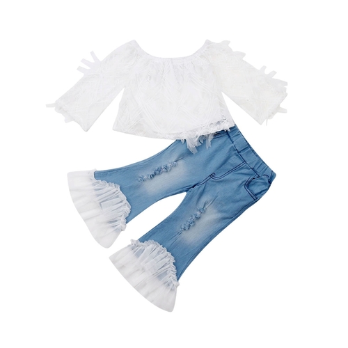 Toddler Kid Baby Girl Summer 1 7 Clothes Sets