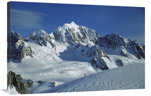 Global Gallery GCS-453403-2436-142 24 x 36 in. Ski Mountaineer Near Su