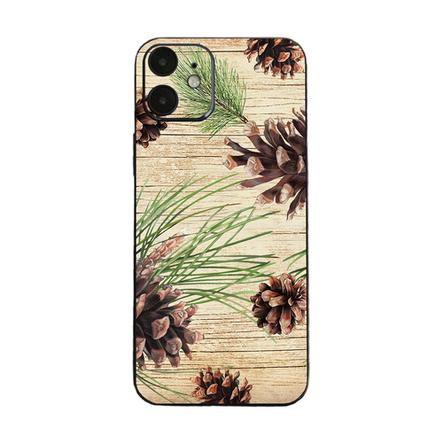 MightySkins APIPH12-Pine Collage Skin for Apple iPhone 12 - Pine Colla