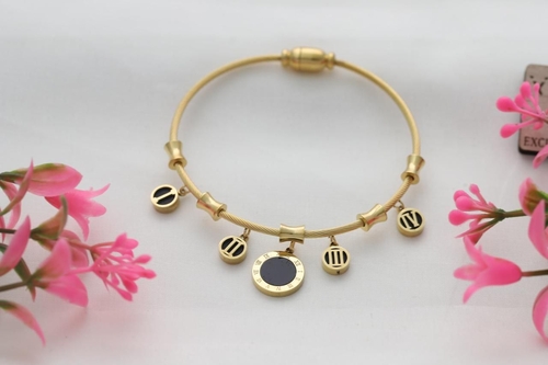 Golden Brass Bracelets for Women