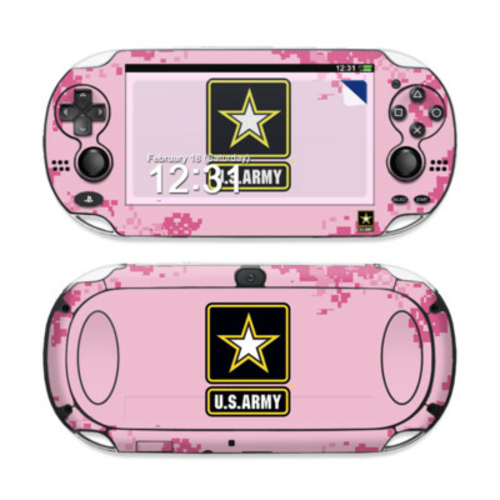 DecalGirl SPSV-ARMY-PNK DecalGirl Sony PS Vita Skin - Army Pink