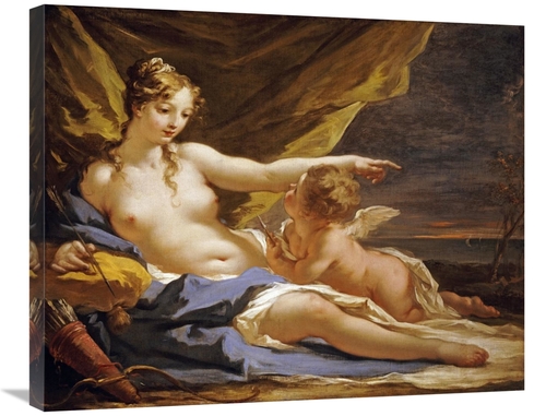 Global Gallery GCS-267001-30-142 30 in. Venus & Cupid Art Print - Giov