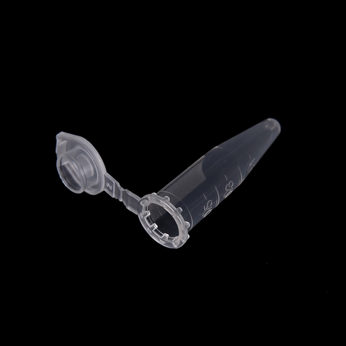 Main 50Pcs 0.5ML Clear Micro Plastic Test Tube image