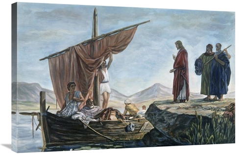 Global Gallery GCS-281675-36-142 36 in. Christ Calling James & John Ar