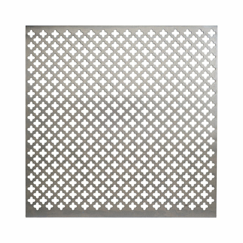 M-D Building Products 57354 1 x 1 ft. Cloverleaf Aluminum Sheet