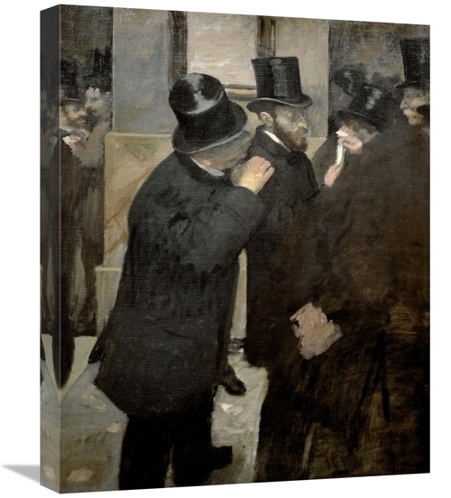 Global Gallery GCS-277345-22-142 22 in. The Stock Exchange Art Print -