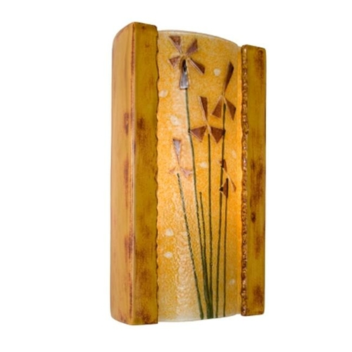 A19 RE101-DB-TG reFusion Meadow Wall Sconce Desert Blaze and Tangelo