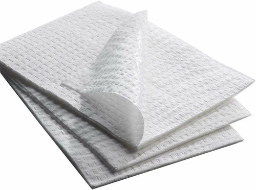 McKesson Cleaning Towels 13" x 18". Pack of 500 White Disposable