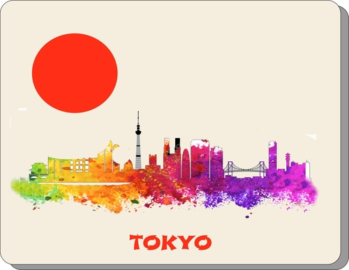 City of Tokyo Mouse Pad
