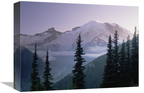 Global Gallery GCS-396718-1216-142 12 x 16 in. Mt Rainier As Seen at S