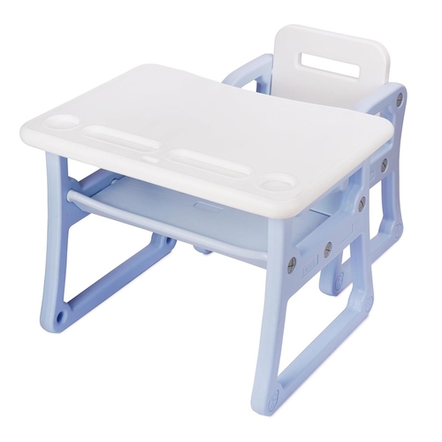 Foldable study Desk for Kids Play Table and Chair Set with Storage