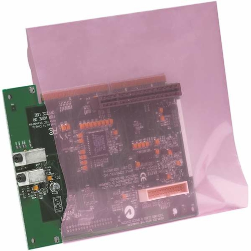 Box Partners PBAS1076 4 x 16 in. 4 Mil Anti-Static Flat Poly Bags - Pa