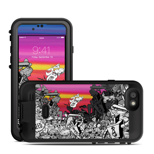 DecalGirl LFP6-ROBOFIGHT Lifeproof Fre Power iPhone 6 Case Skin - Robo
