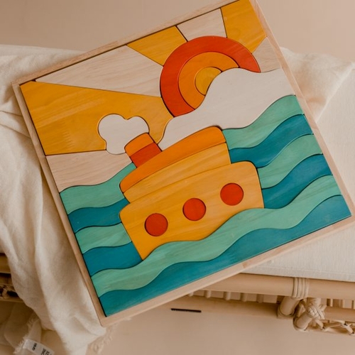 QToys Australia (USA) Ocean Scene puzzle and play set