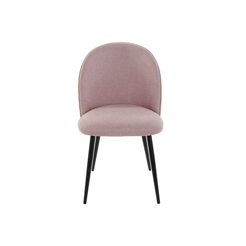 Dining Chair DKD Home Decor Black Blue 50 x 52 x 84 cm