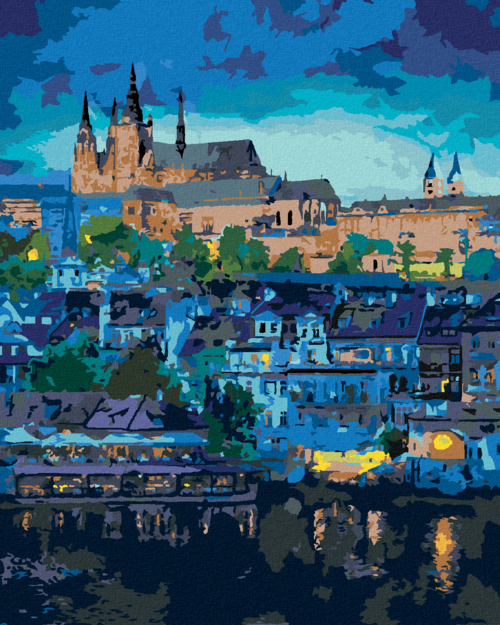 Paint by Numbers - DARK PRAGUE