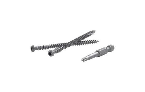 Fastenmaster 5000229 TrapEase 2.5 in. Torx TTAP Star Head Zinc Carbon 