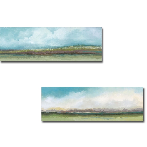 Artistic Home Gallery 1236U788CG Jaded Earth I & II by Tita Quintero P