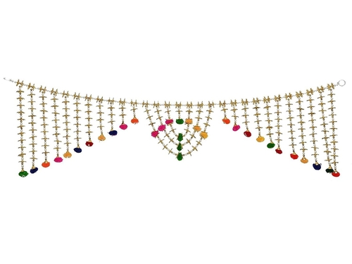 Golden Long Bandarwal For Door Decoration Toran