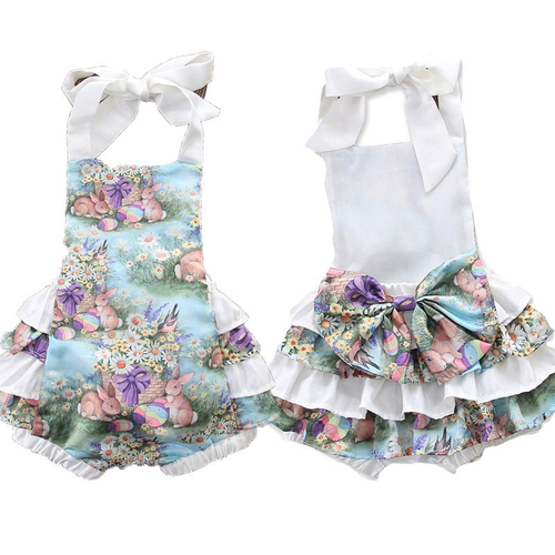 Hot Rabbit Flowers Bowknot Baby Girls