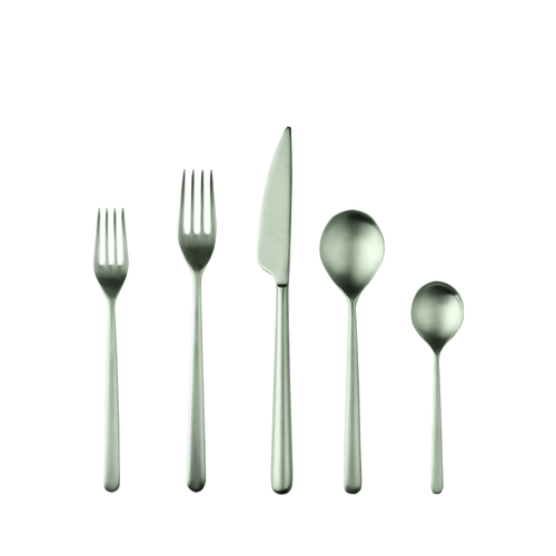 CUTLERY SET 5 PCS    LINEA ICE CHAMPAGNE