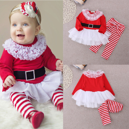 Christmas Pretty Cute Toddler Kids Baby Girls