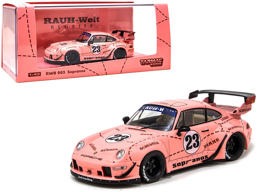 Porsche RWB 993 #23 \Sopranos\" Pink \"RAUH-Welt BEGRIFF\" 1/43