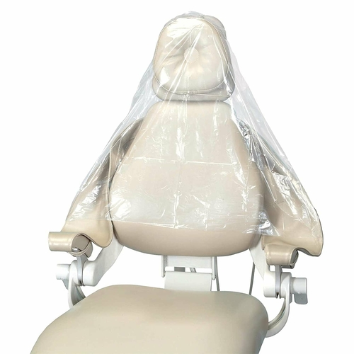 EZGOODZ Clear Headrest Covers for Dental Chairs