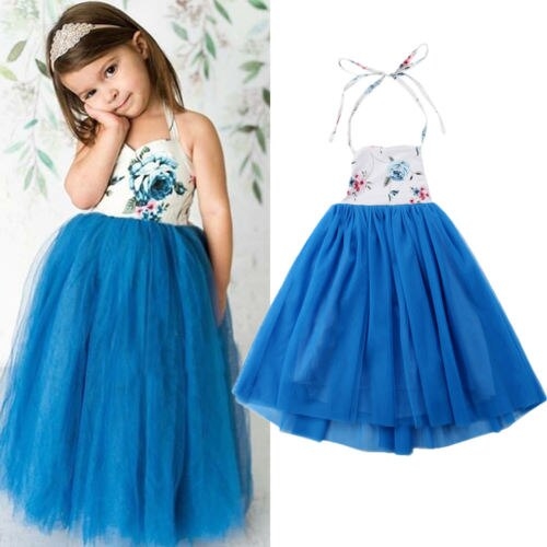 Cute Summer Kids Baby Girls Sleeveless Backless