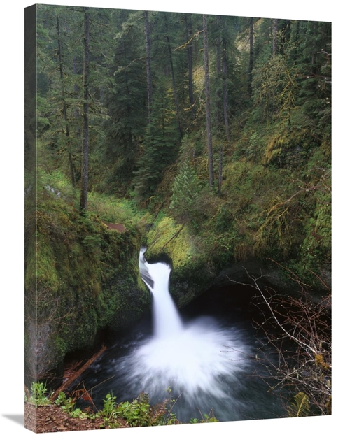 Global Gallery GCS-396540-2432-142 24 x 32 in. Punchbowl Falls at Eagl