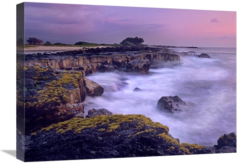 Global Gallery GCS-396286-1824-142 18 x 24 in. Ocean & Lava Rocks at S