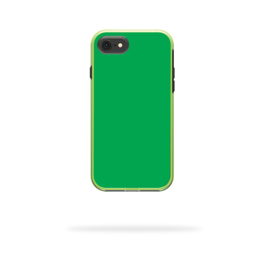MightySkins LIFSLIP8-solid green Skin for Lifeproof Slam iPhone SE 202