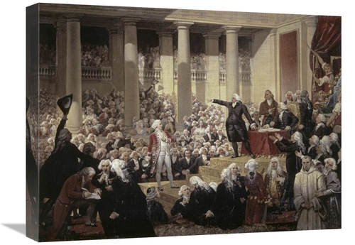 Global Gallery GCS-281919-22-142 22 in. The Church of Marissel Near Be