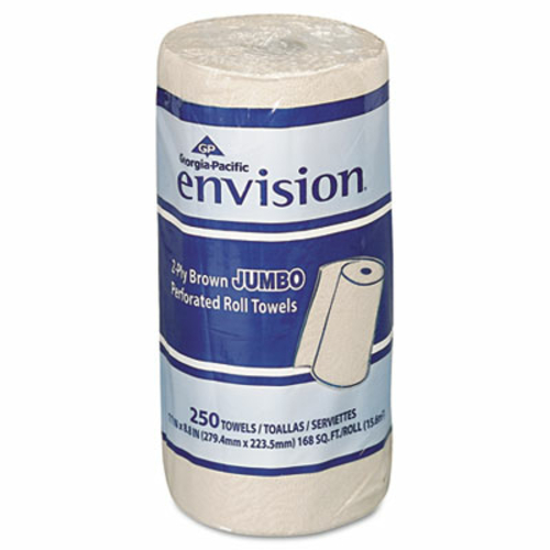 Georgia Pacific 28290 Envision Perforated Paper Towel- 11 x 8 7/8- Bro