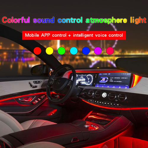 Car InteriorGlow Lighting RGB Atmosphere Lamp