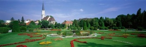 Garden At Schonbrunn Palace - Schloss Schonbrunn  Vienna  Austria Post