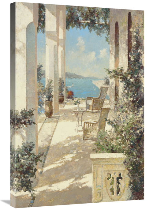 Global Gallery GCS-121903-2436-142 24 x 36 in. Reflections in Blue Art