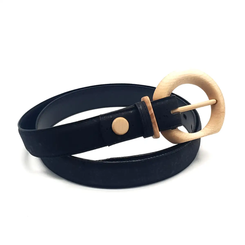 Luxury Wood Belt Zion Heart 309