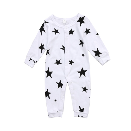 2018 Baby Long Sleeve Cotton Romper  Newborn