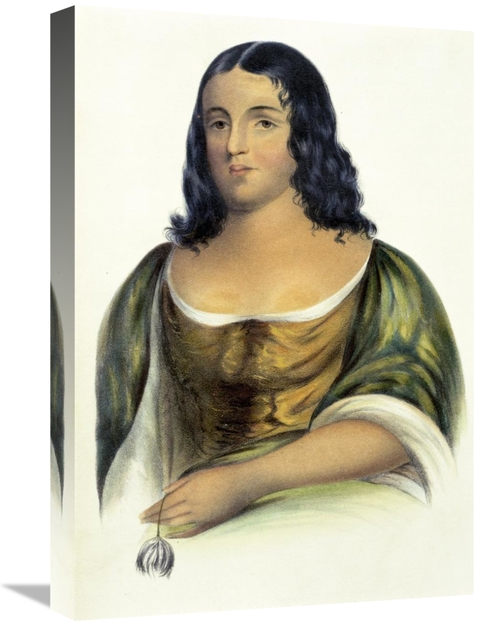 Global Gallery GCS-278538-22-142 22 in. Pocahontas Art Print - Thomas 