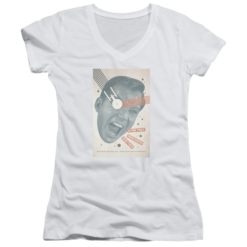 Trevco CBS1979-JV-4 Star Trek & Tos Episode 42 Junior V-Neck Cotton T-