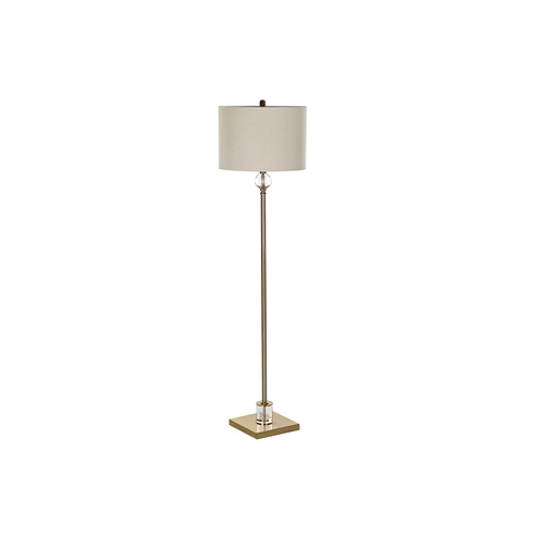 Floor Lamp DKD Home Decor 41 x 41 x 161 cm Crystal Golden Metal 220 V
