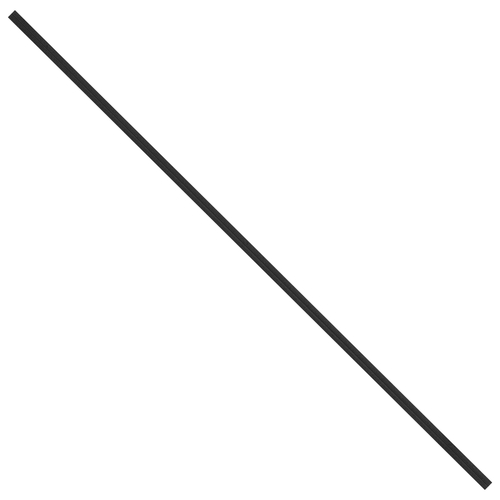 Box Partners PBT8K 8 x 0.15 in. Paper Twist Ties, Black