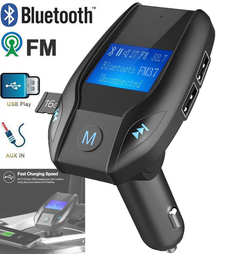 Wireless Hands-free Bluetooth Car Kit MP3 Player