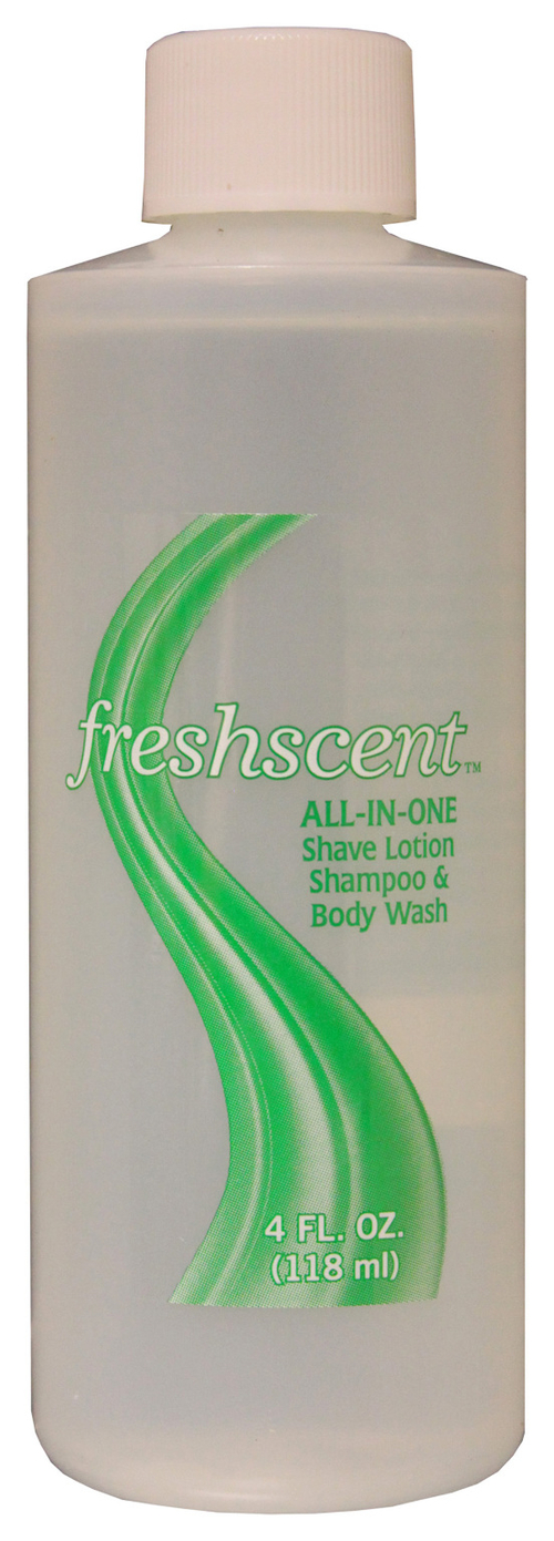 Freshscent All In One Shampoo/Shave Gel/Body Wash 4 oz.